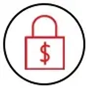 Price lock guarantee badge on a security plan document